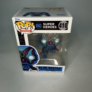 Funko Pop! Heroes: Blue Beetle - Dia De Los Muertos #410 Vinyl Figure